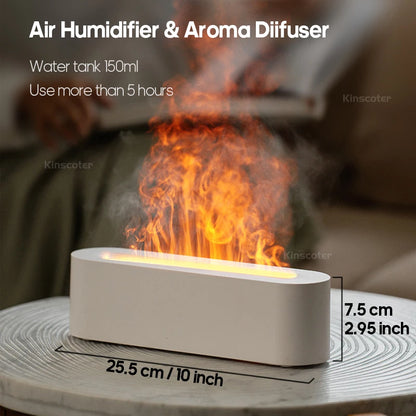 FlameGlow Ultrasonic Aroma Diffuser