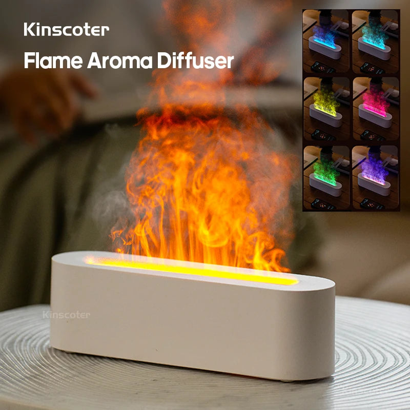 FlameGlow Ultrasonic Aroma Diffuser